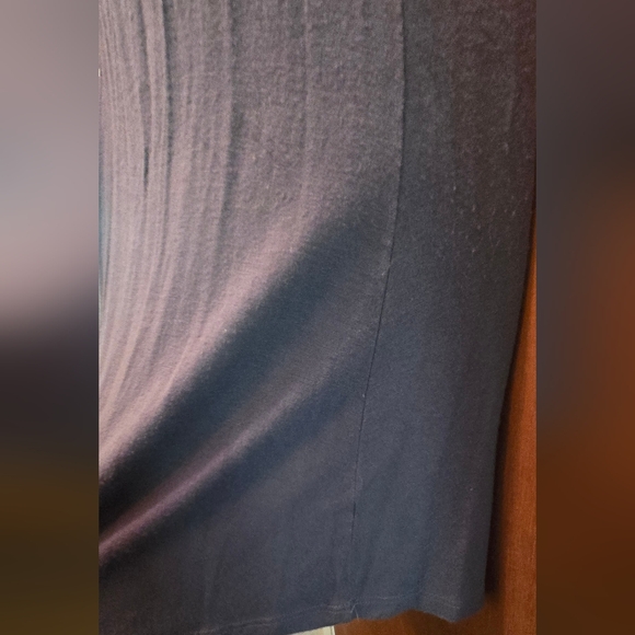 Queen Esther Embellished Dark Gray Tank Top Dress/tunic Bodycon SzM - Picture 6 of 8